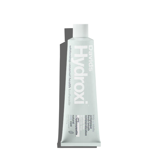 Home Essentials Kids + Adults Toothpaste Hydroxi Whitening + Enamel Health for daily home and personal routines with oral care