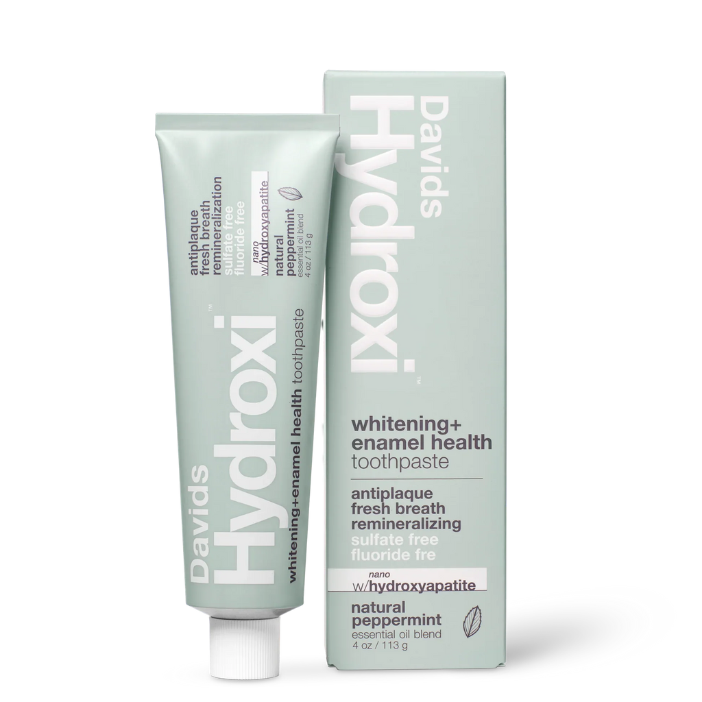 Hydroxi™ Premium Toothpaste - Whitening + Enamel Health w/nano-hydroxyapatite