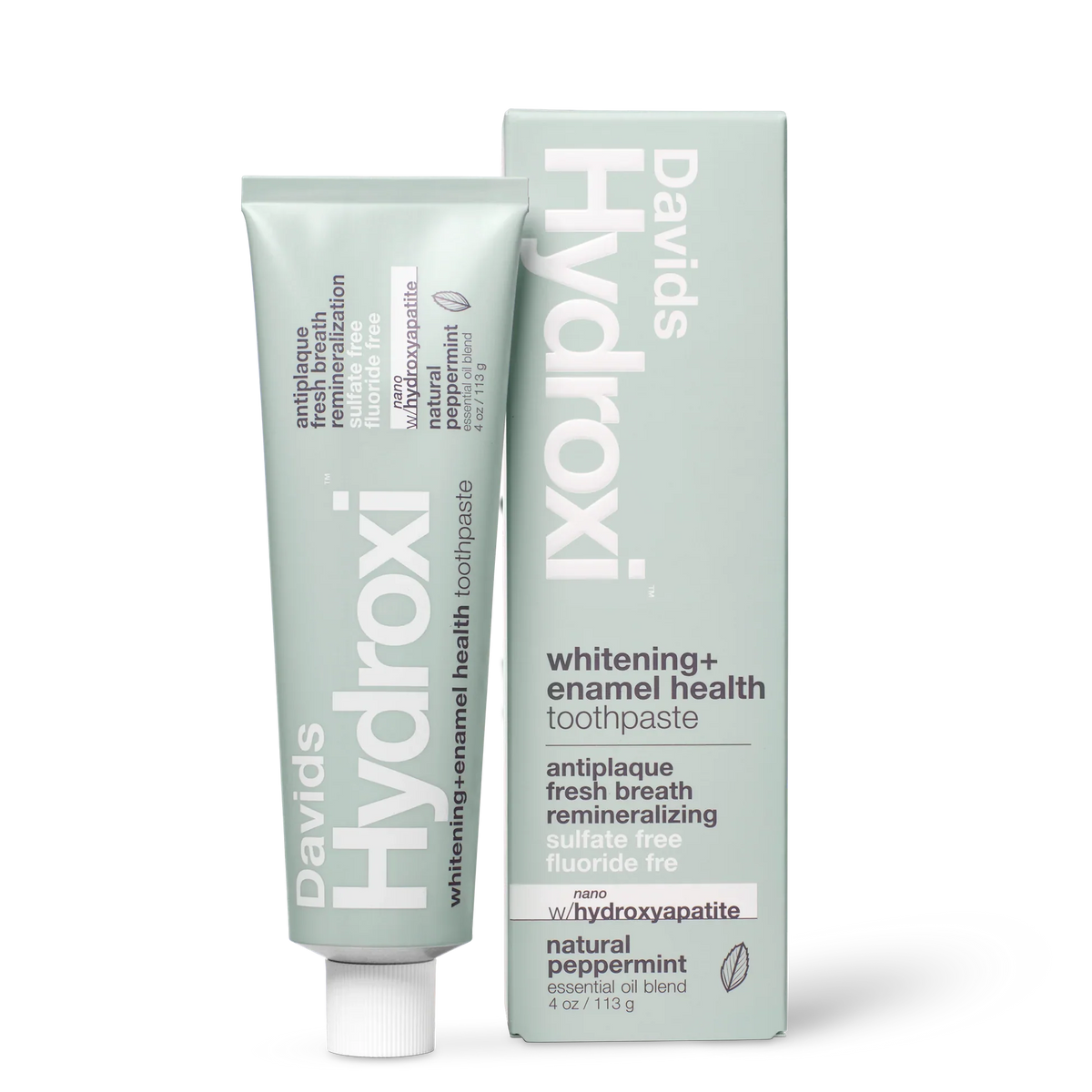 Hydroxi™ Premium Toothpaste - Whitening + Enamel Health w/nano-hydroxyapatite