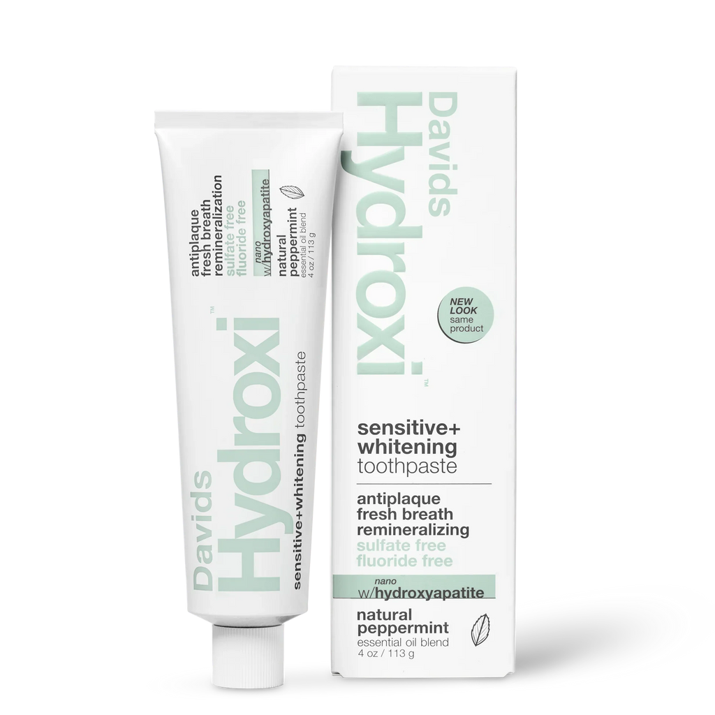 Hydroxi™ Premium Toothpaste - Sensitive + Whitening w/nano hydroxyapatite