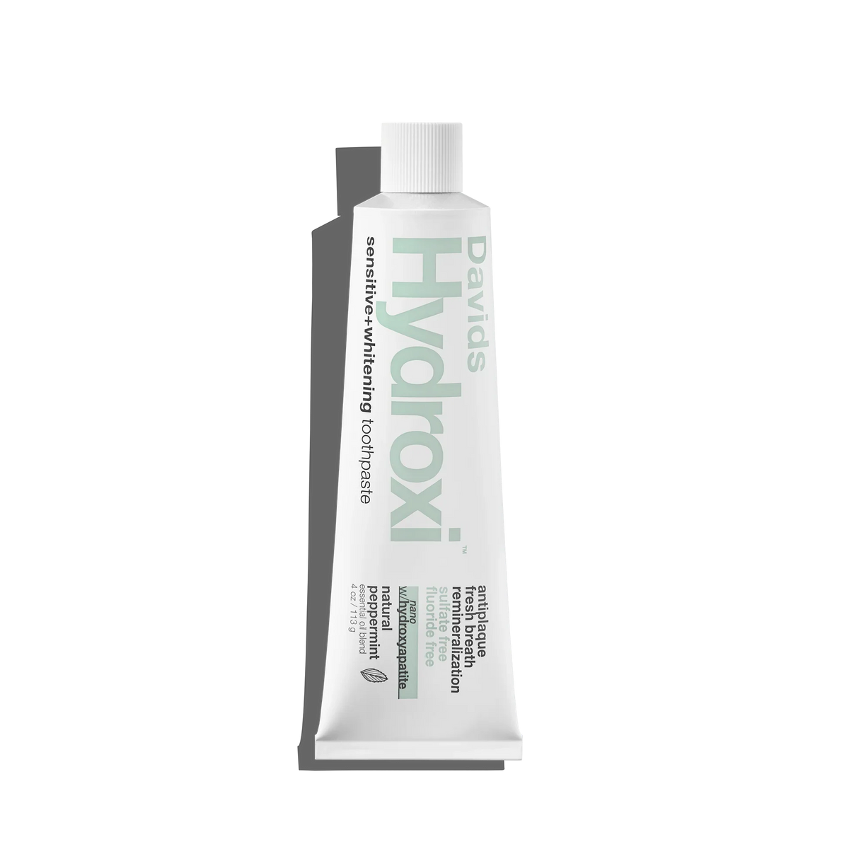 Home Essentials Hydroxi quality Toothpaste - Sensitive + Whitening w nano hydroxyapatite for daily home and personal routines with oral care