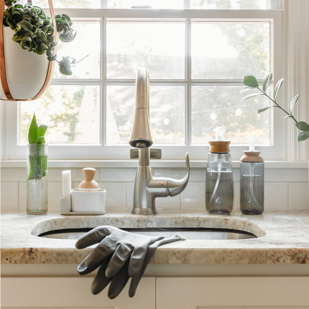 Practical Living High and Dry Cleaning Gloves for daily home and personal routines with cleaning laundry and paper products