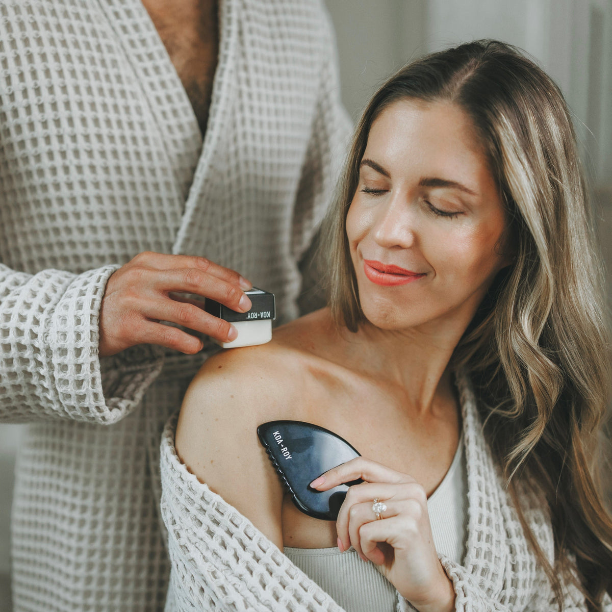 Everyday Home Large Black Obsidian Body Gua Sha Tool for daily home and personal routines with general everyday essentials
