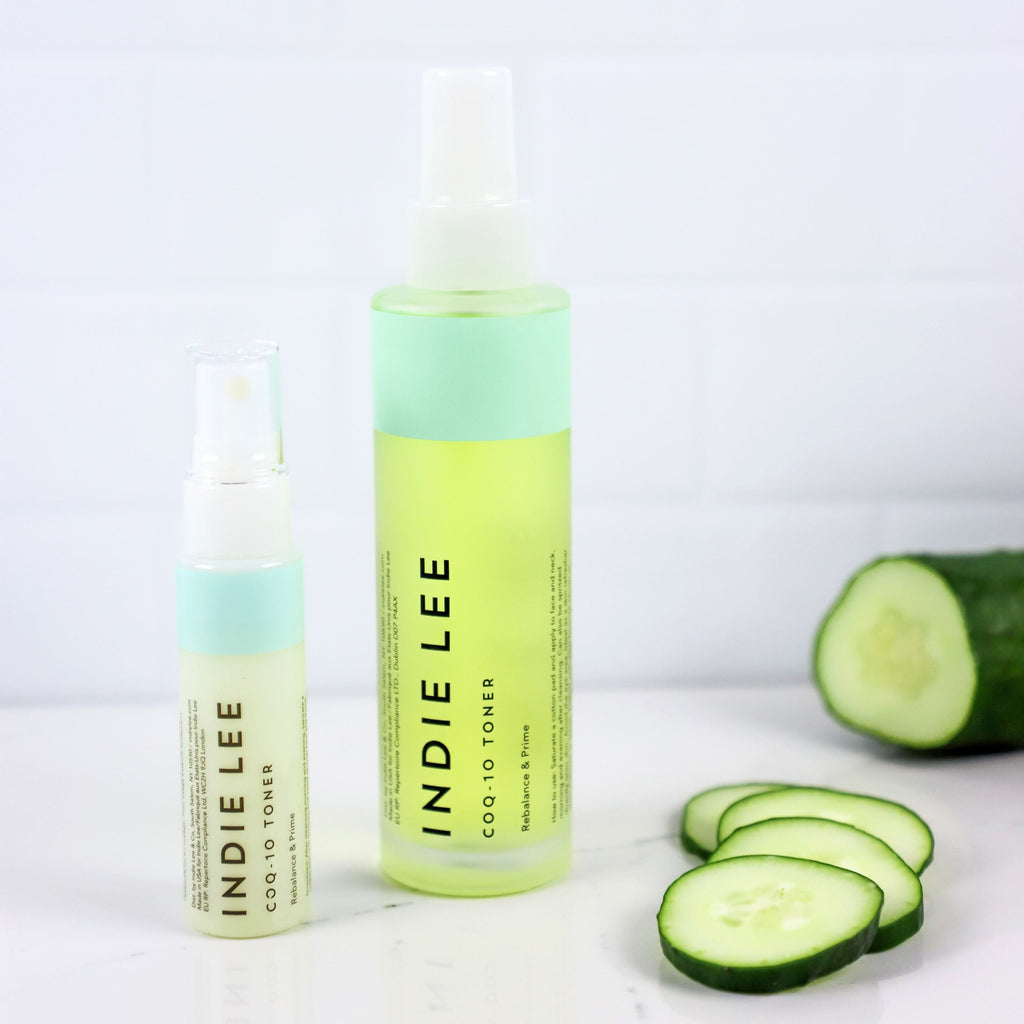 Daily Care CoQ10 Toner - Travel for daily home and personal routines with facial skin and sun care