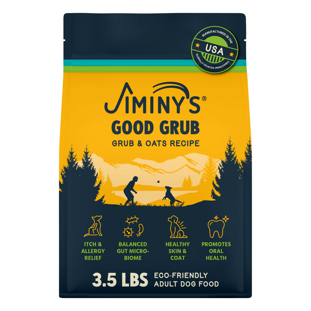 Jiminy's Good Grub Dry Dog Food, Allergy Relief, Healthy Skin & Coat