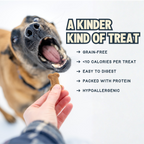Practical Living Crunchy Peanut Butter and Blueberry Cricket Dog Treat for daily home and personal routines with pet care treats and accessories