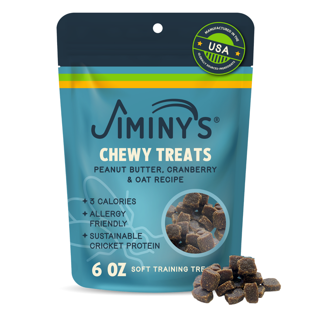 Chewy Peanut Butter & Cranberry Training Treats