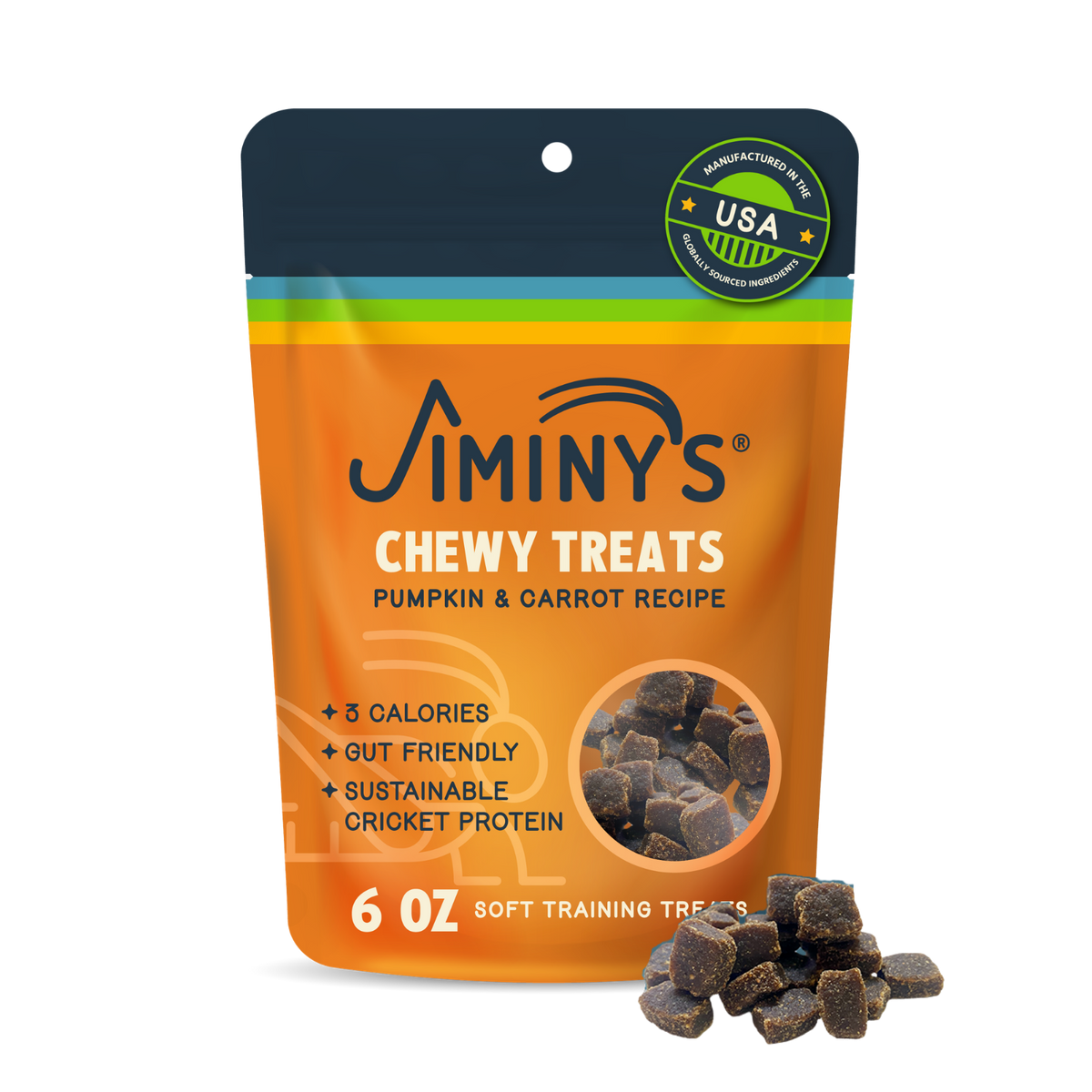 Chewy Pumpkin & Carrot Training Treats