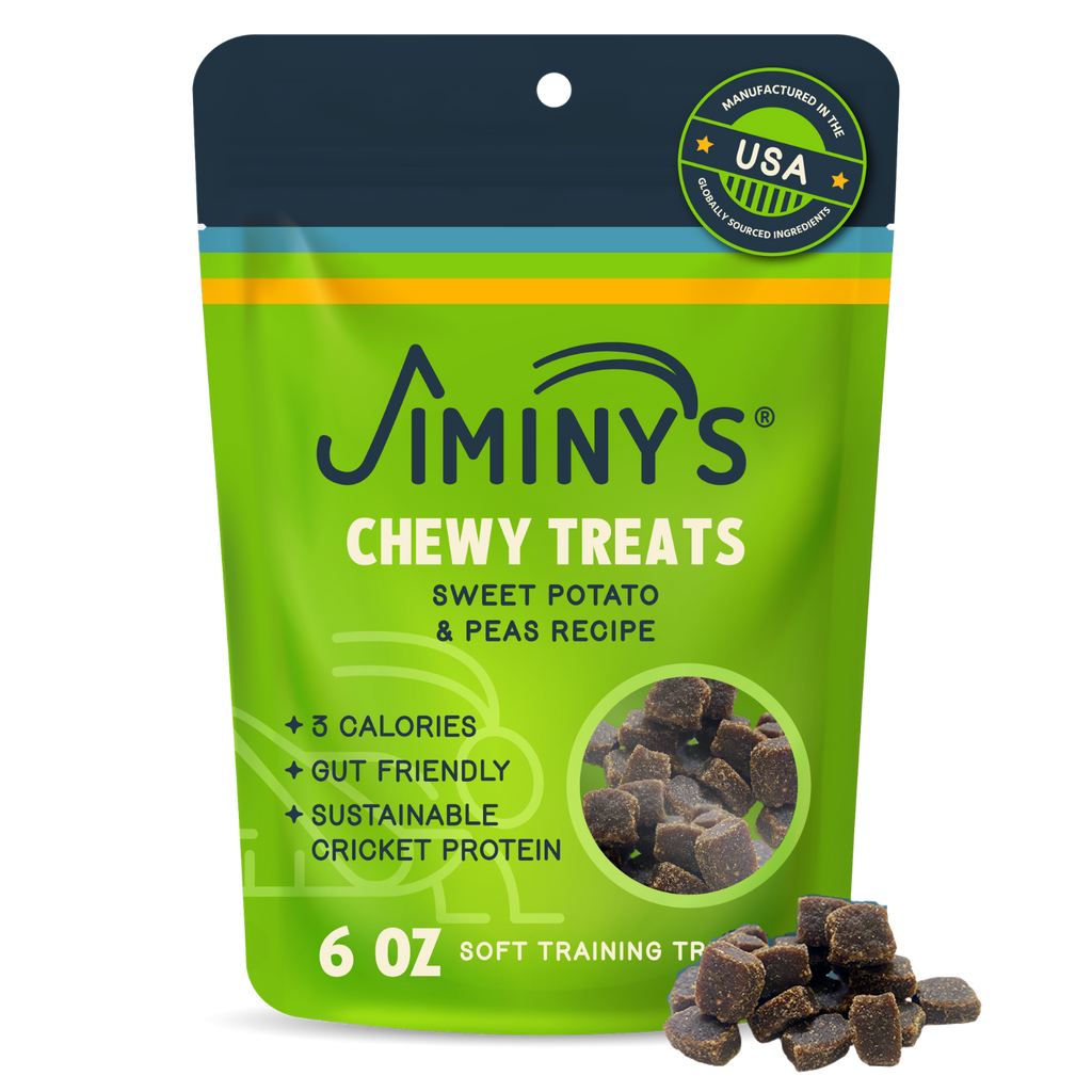 Chewy Sweet Potato & Peas Training Treats