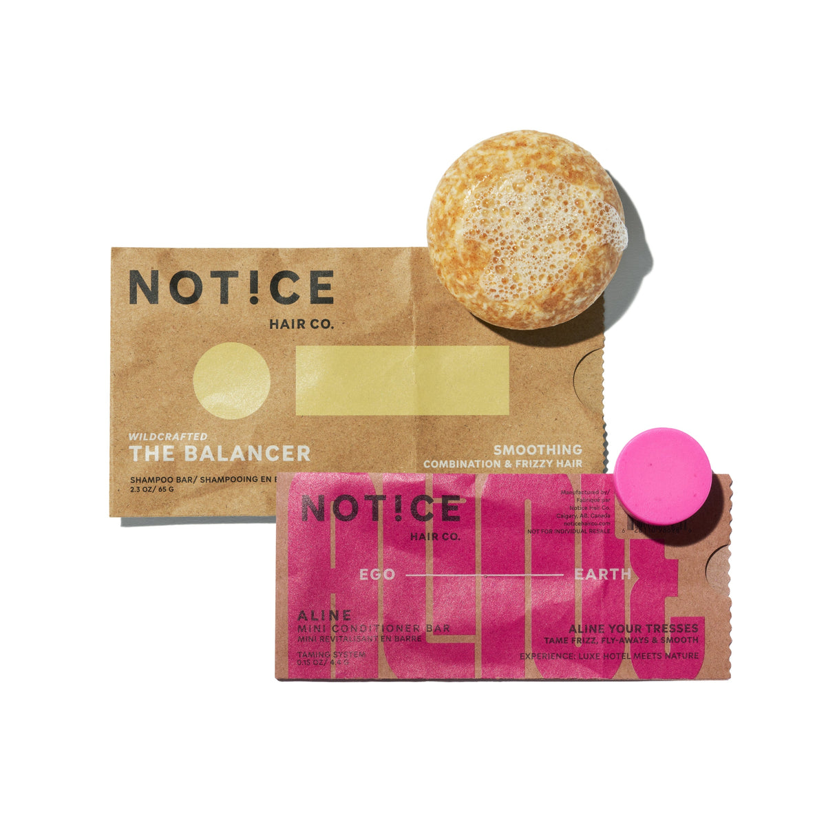Buy The Balancer Shampoo Bar, Get ALINE Mini Conditioner Bar FREE
