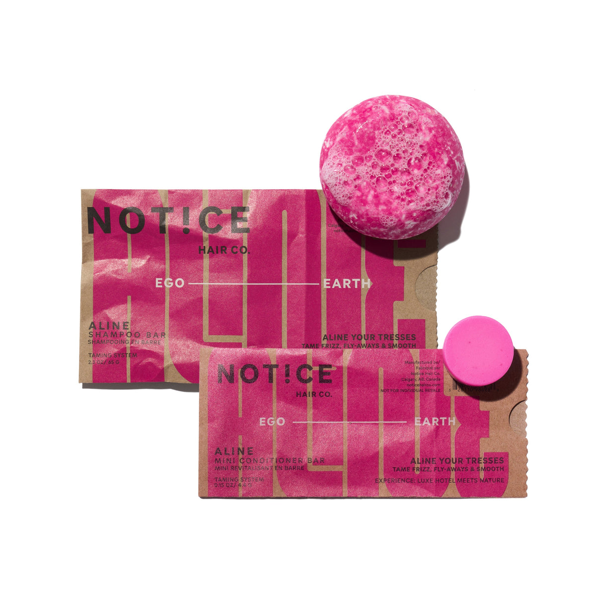 Buy ALINE Shampoo Bar, Get ALINE Mini Conditioner Bar FREE