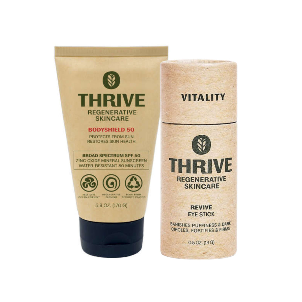 Buy BodyShield Mineral Sunscreen SPF 50, Get Revive Eye Stick Free
