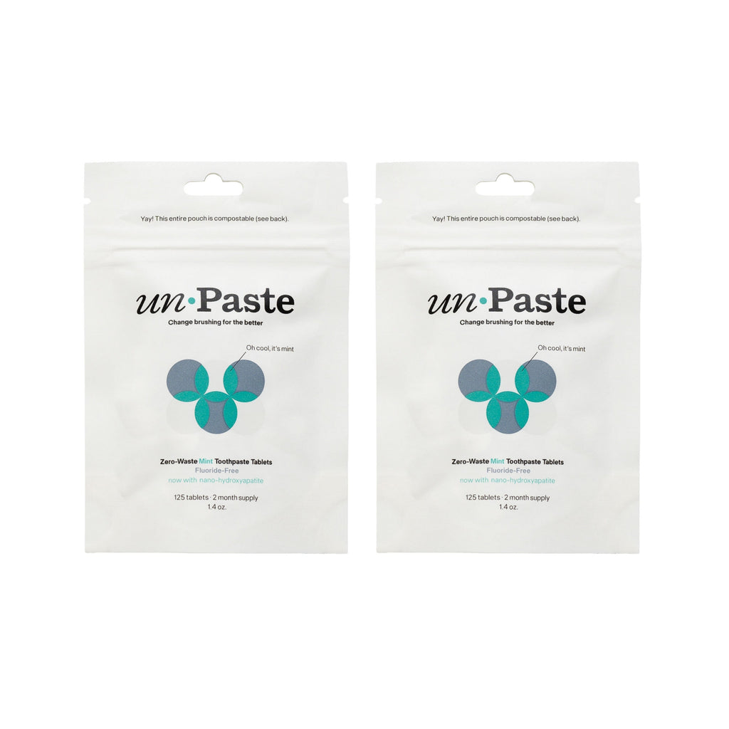 Buy One, Get One Free - Fluoride-Free Mint Toothpaste Tablets
