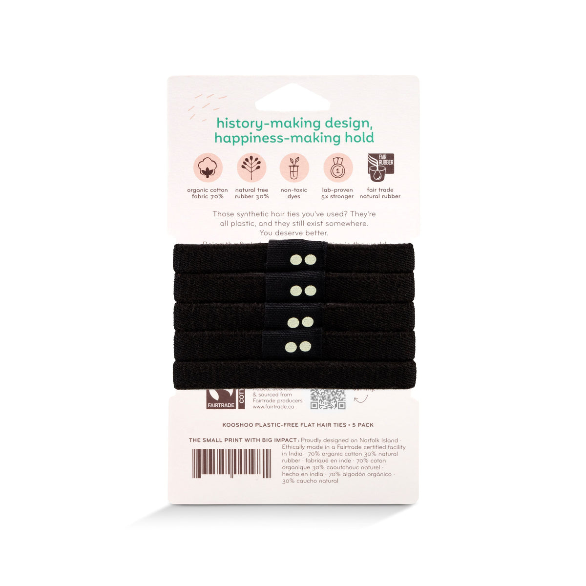 Everyday Home Flat Hair Ties for daily home and personal routines with hair care