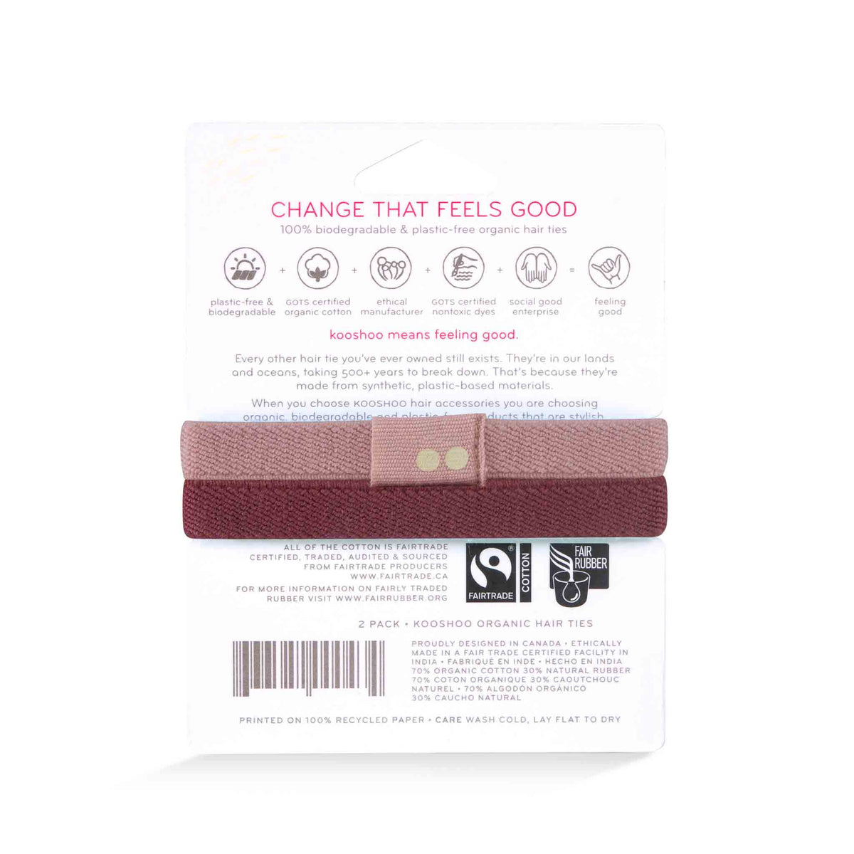 Home Essentials Hair Ties Sampler - Wild Plum for daily home and personal routines with hair care