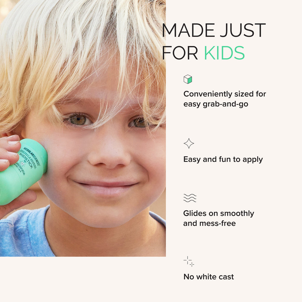 Practical Living KidStick SPF 40 for daily home and personal routines with facial skin and sun care