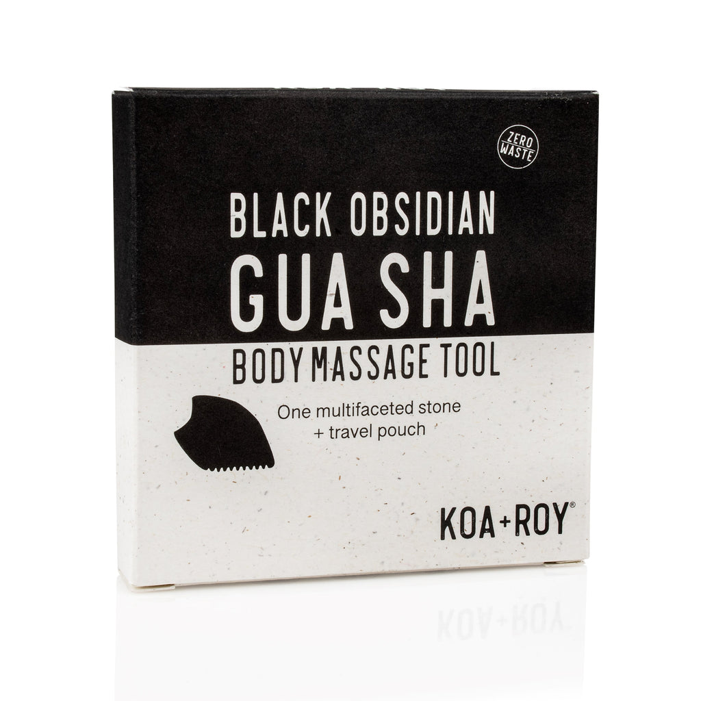 Everyday Home Large Black Obsidian Body Gua Sha Tool for daily home and personal routines with general everyday essentials