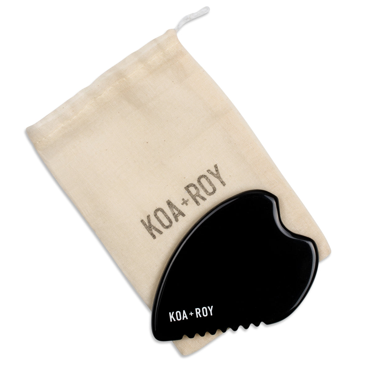 Everyday Home Large Black Obsidian Body Gua Sha Tool for daily home and personal routines with general everyday essentials