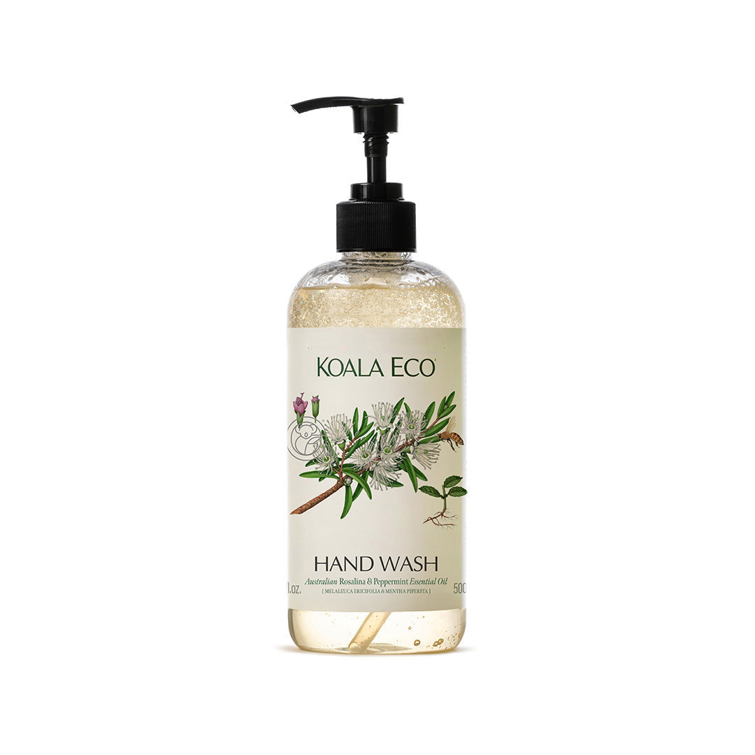 Practical Living Hand Wash - Rosalina and Peppermint for daily home and personal routines with bath body and hygiene