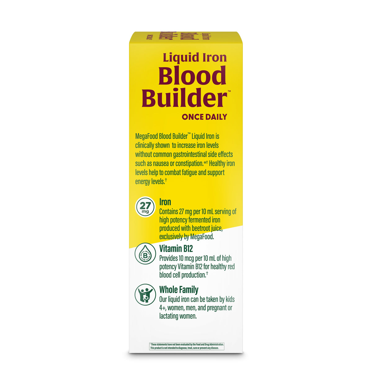 Everyday Home Blood Builder Liquid Iron, with B12 for daily home and personal routines with general everyday essentials