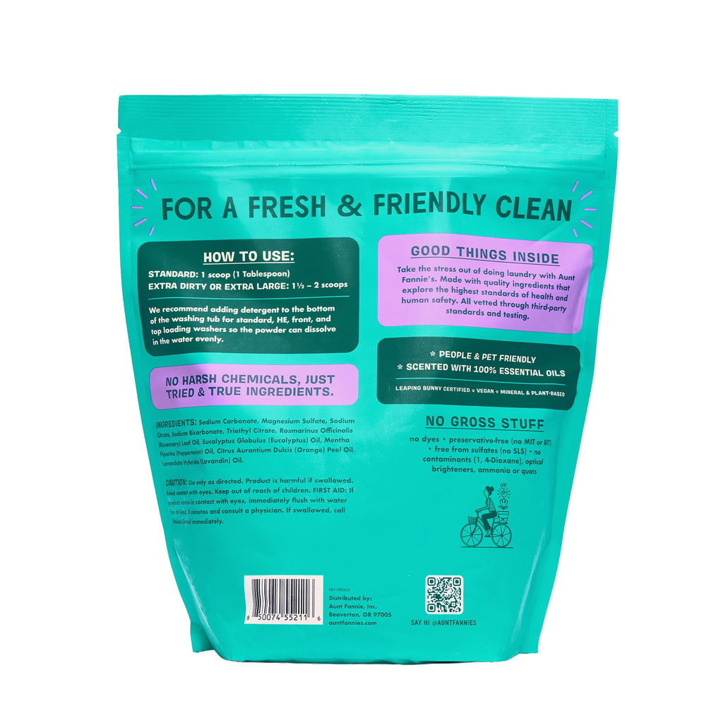 Practical Living Laundry Detergent Powder - Powered by Washing Soda for daily home and personal routines with cleaning laundry and paper products