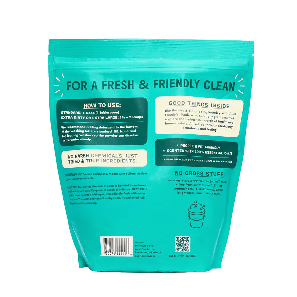 Practical Living Laundry Detergent Powder - Powered by Washing Soda for daily home and personal routines with cleaning laundry and paper products