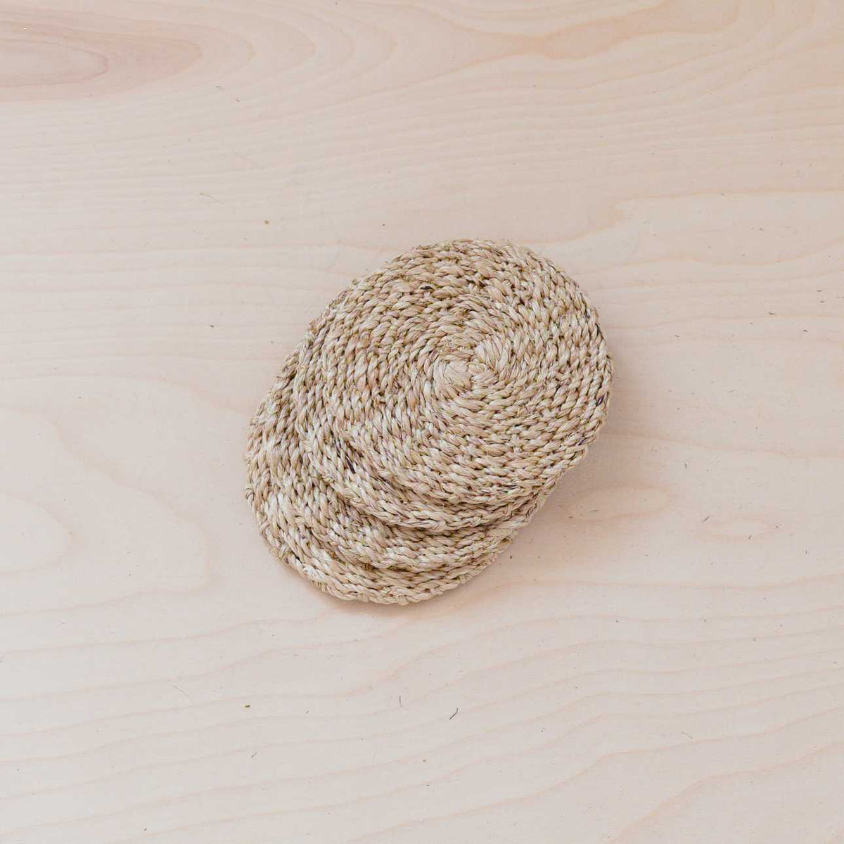 Everyday Home Abaca Coasters, set of 4 for daily home and personal routines with general everyday essentials
