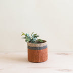 Everyday Home Abaca Cylinder Tabletop Basket for daily home and personal routines with home organization and everyday goods