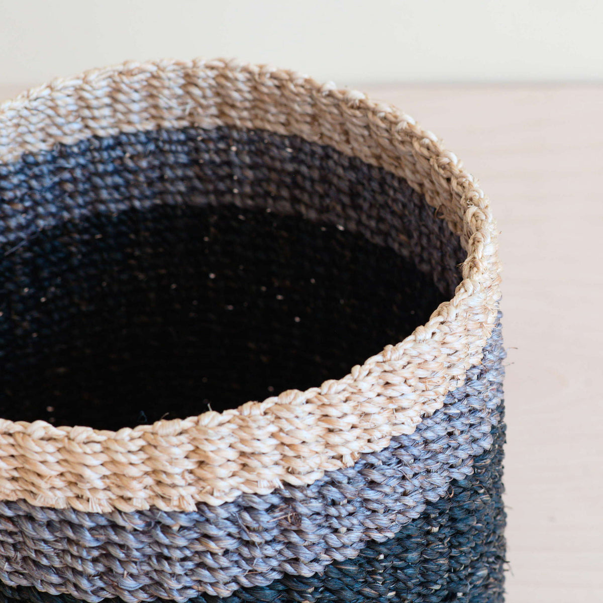 Daily Care Abaca Cylinder Tabletop Basket for daily home and personal routines with home organization and everyday goods