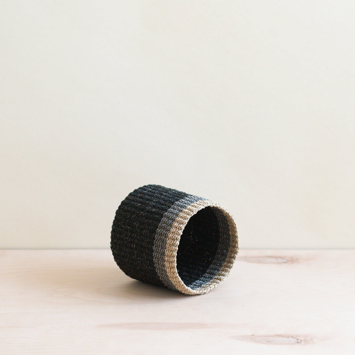 Daily Care Abaca Cylinder Tabletop Basket for daily home and personal routines with home organization and everyday goods