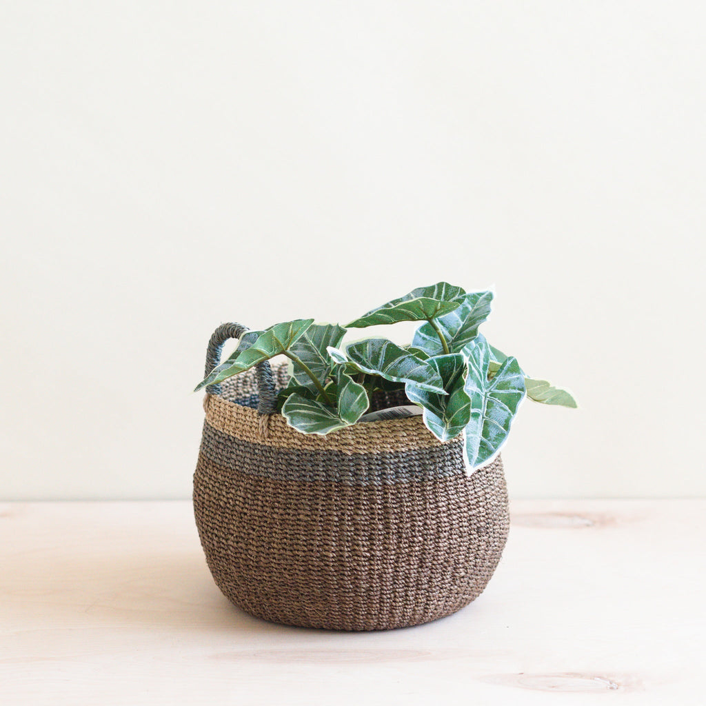 Routine Ready Abaca Bulge Basket for daily home and personal routines with home organization and everyday goods