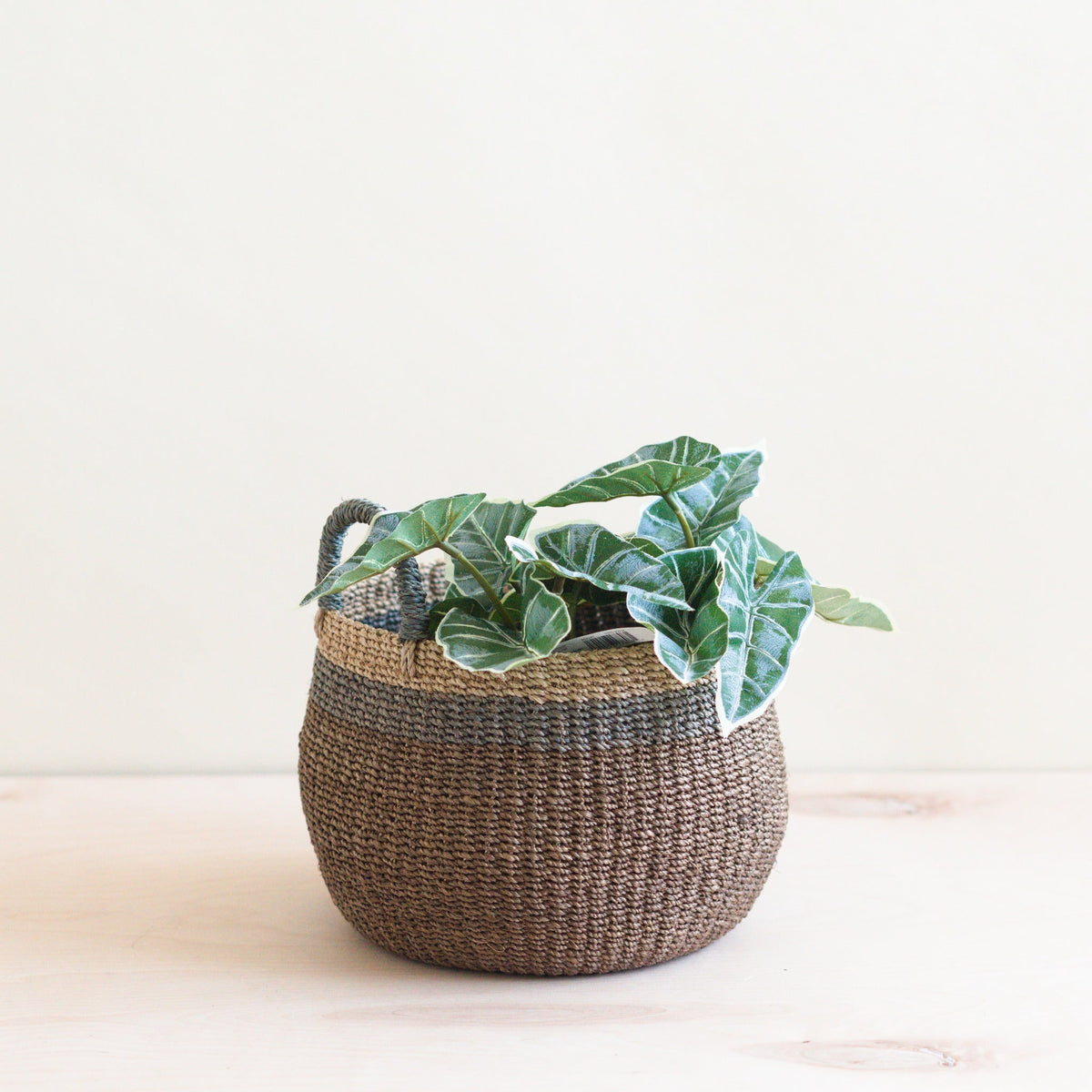 Routine Ready Abaca Bulge Basket for daily home and personal routines with home organization and everyday goods