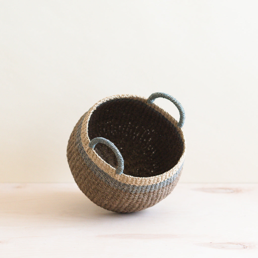 Routine Ready Abaca Bulge Basket for daily home and personal routines with home organization and everyday goods