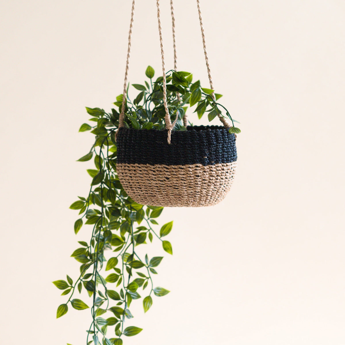Home Essentials Abaca Round Hanging Planter for daily home and personal routines with home organization and everyday goods