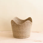 Practical Living Abaca Scallop Basket for daily home and personal routines with home organization and everyday goods