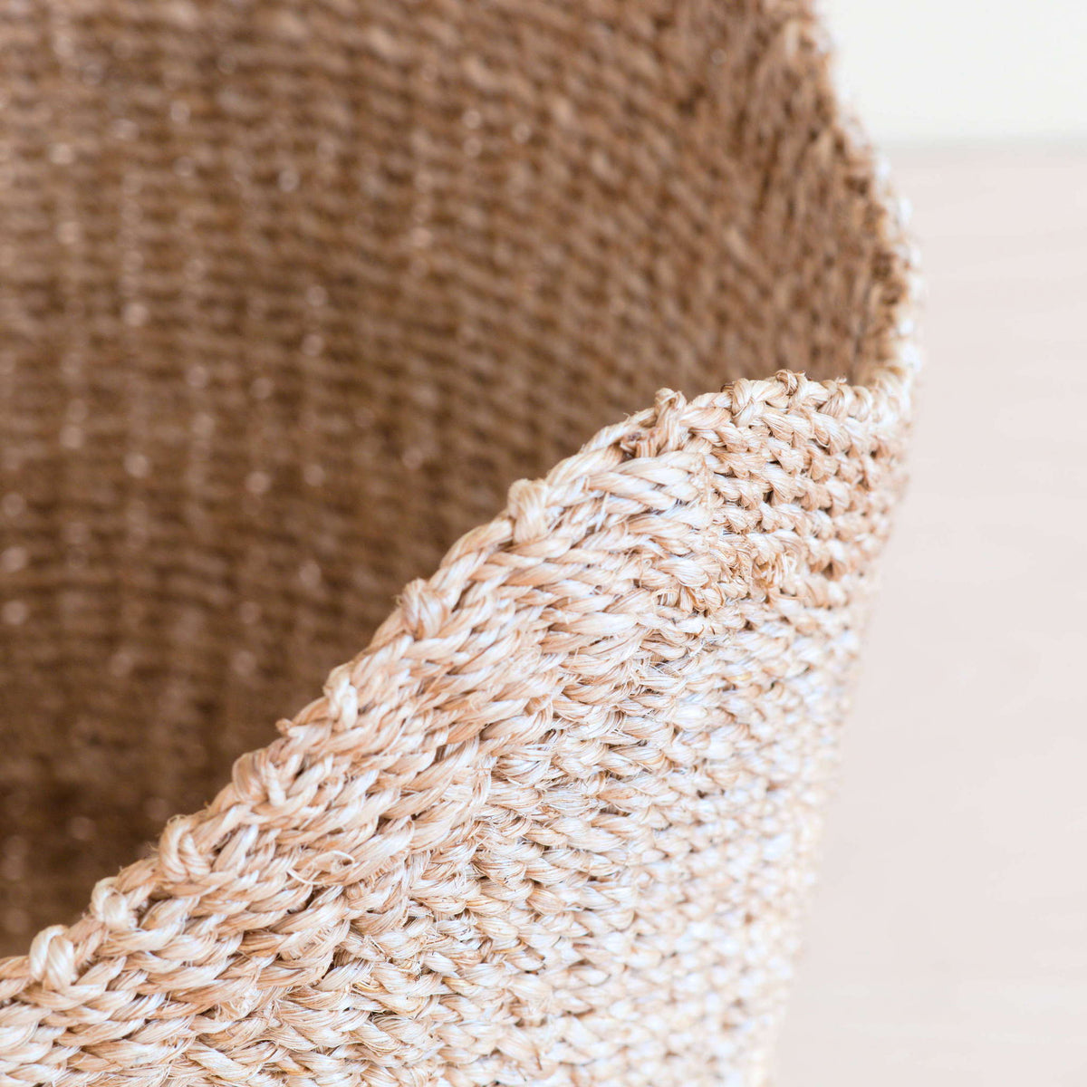 Practical Living Abaca Scallop Basket for daily home and personal routines with home organization and everyday goods