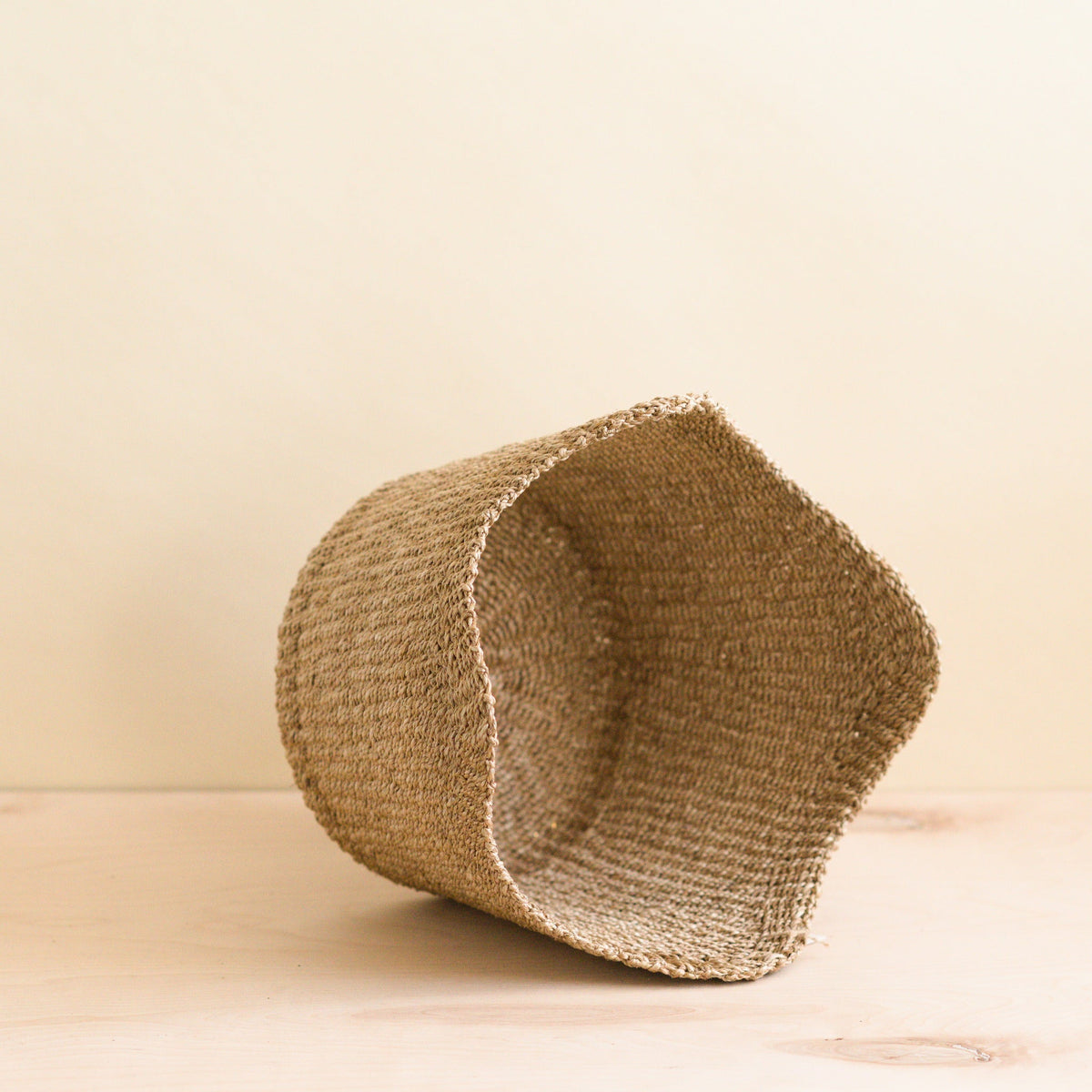 Practical Living Abaca Scallop Basket for daily home and personal routines with home organization and everyday goods