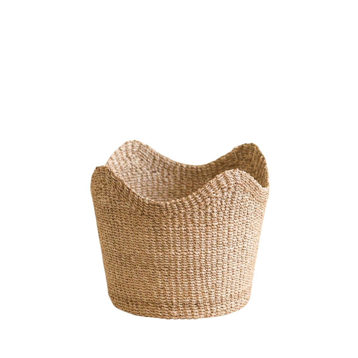 Abaca Scallop Basket