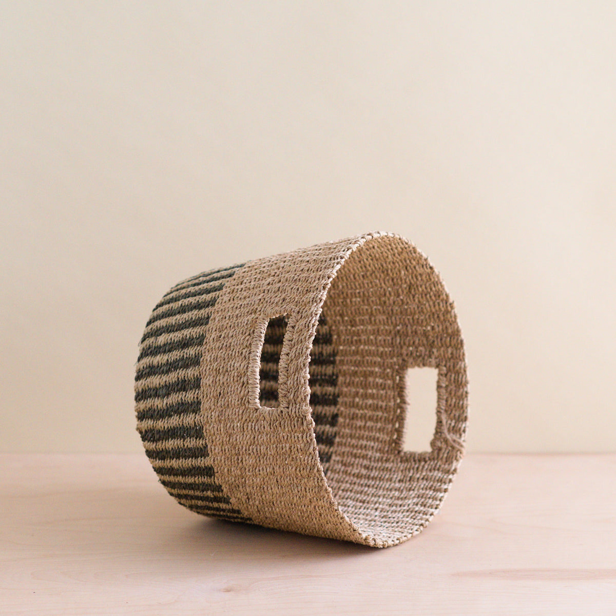 Practical Living Abaca Tapered Basket for daily home and personal routines with home organization and everyday goods