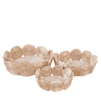 Abaca Fruit Basket Circles, set of 3