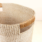 Daily Care Abaca Rounded Oval Basket, set of 2 for daily home and personal routines with home organization and everyday goods