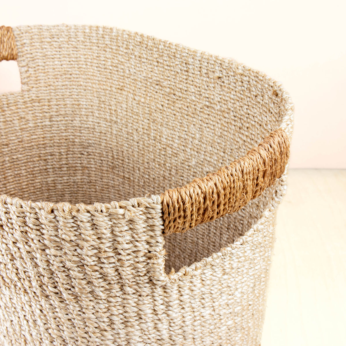 Daily Care Abaca Rounded Oval Basket, set of 2 for daily home and personal routines with home organization and everyday goods