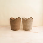 Everyday Home Abaca Small Scallop Basket for daily home and personal routines with home organization and everyday goods