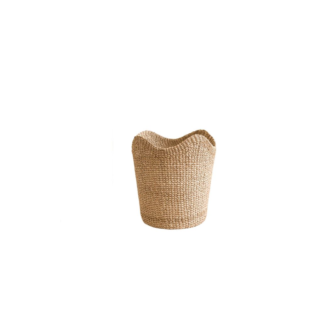 Abaca Small Scallop Basket