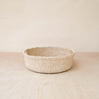 Everyday Home Abaca Round Tray with Cutout Handles for daily home and personal routines with home organization and everyday goods