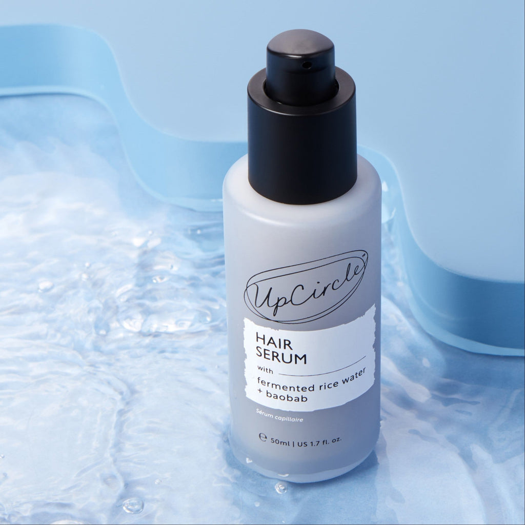 Practical Living Hair Serum with Rice Water + Baobab for daily home and personal routines with hair care