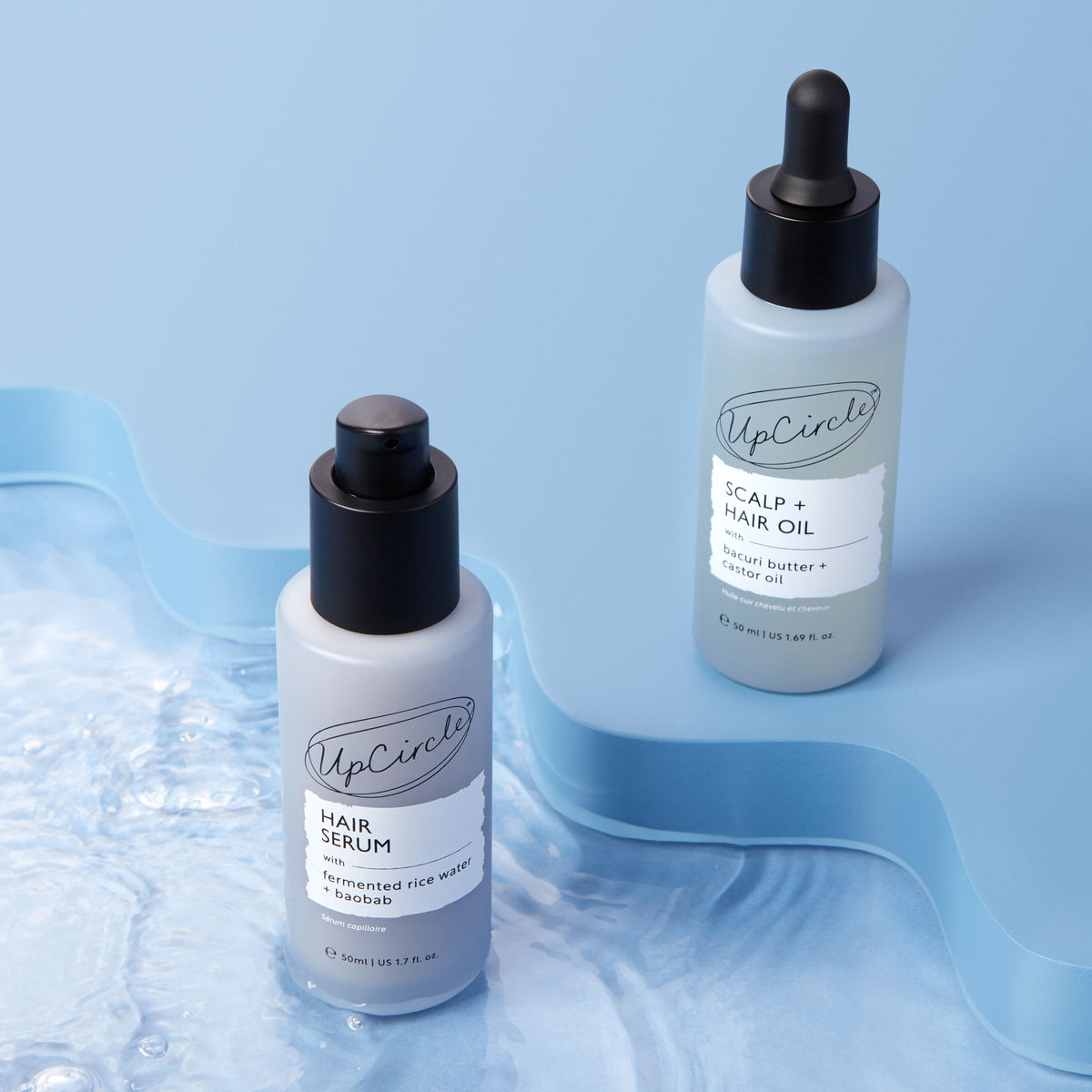 Practical Living Hair Serum with Rice Water + Baobab for daily home and personal routines with hair care