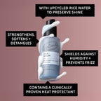Practical Living Hair Serum with Rice Water + Baobab for daily home and personal routines with hair care