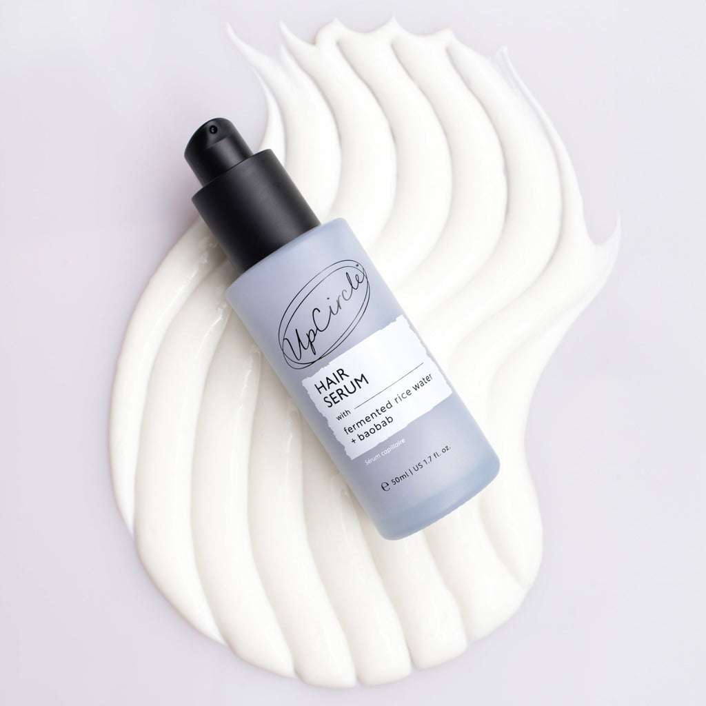 Practical Living Hair Serum with Rice Water + Baobab for daily home and personal routines with hair care