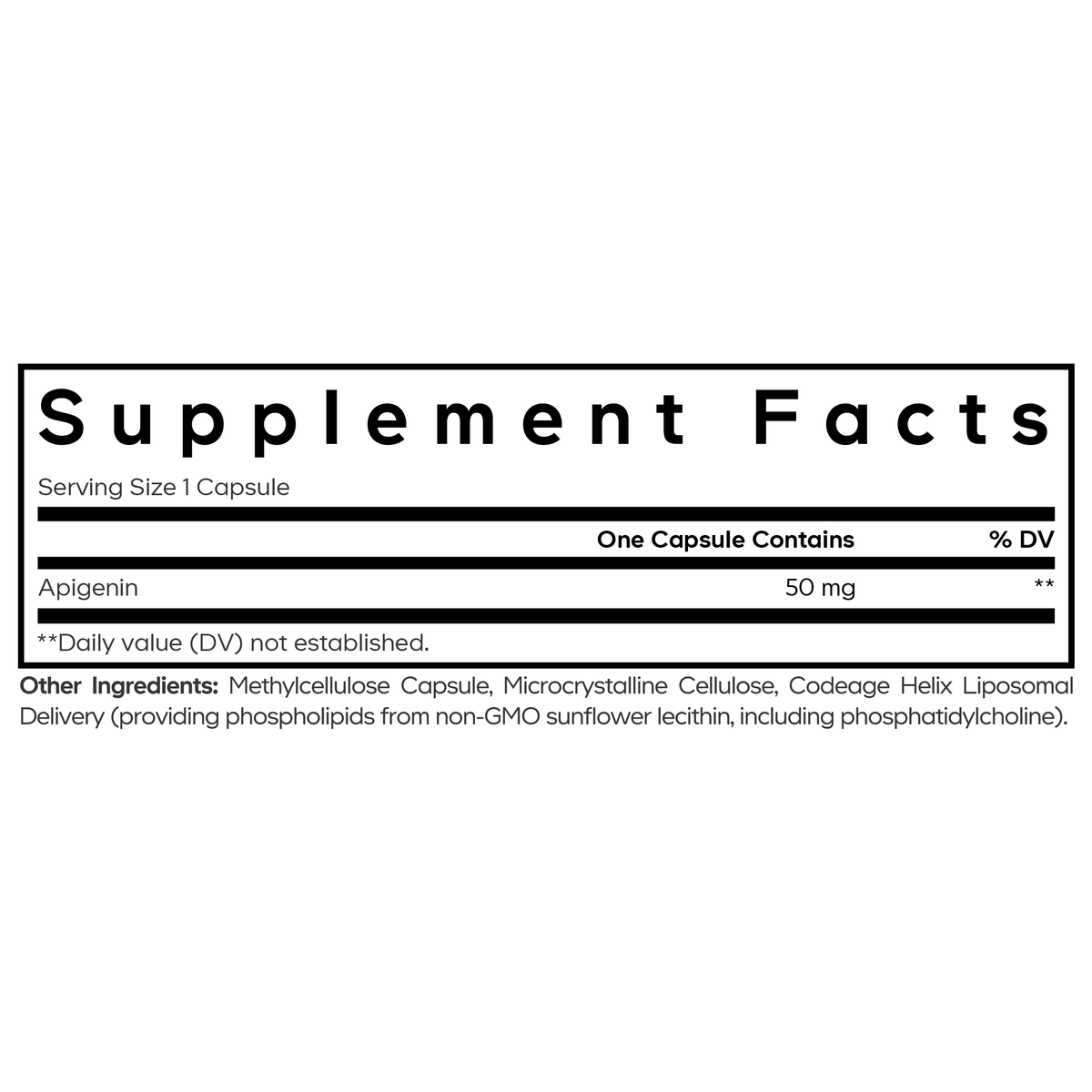 Routine Ready Liposomal Apigenin Capsules for daily home and personal routines with general everyday essentials